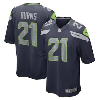 mens nike artie burns college navy seattle seahawks game pl